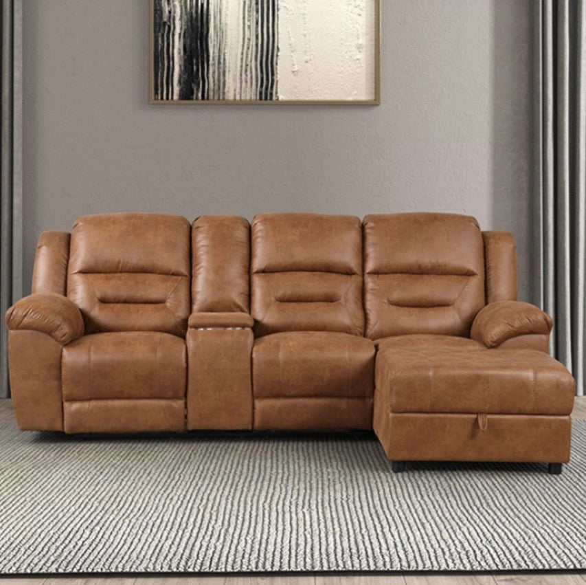 Manual Reclining Sectional ￼