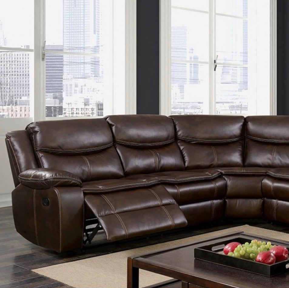 Manual Reclining Sectional ￼