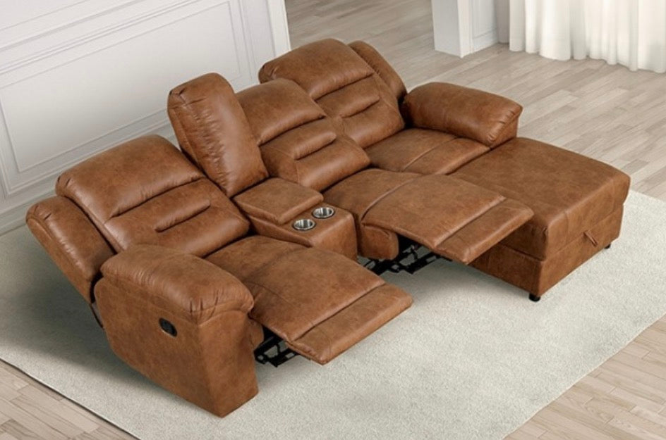 Manual Reclining Sectional ￼