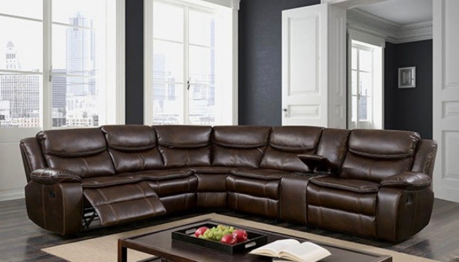 Manual Reclining Sectional ￼