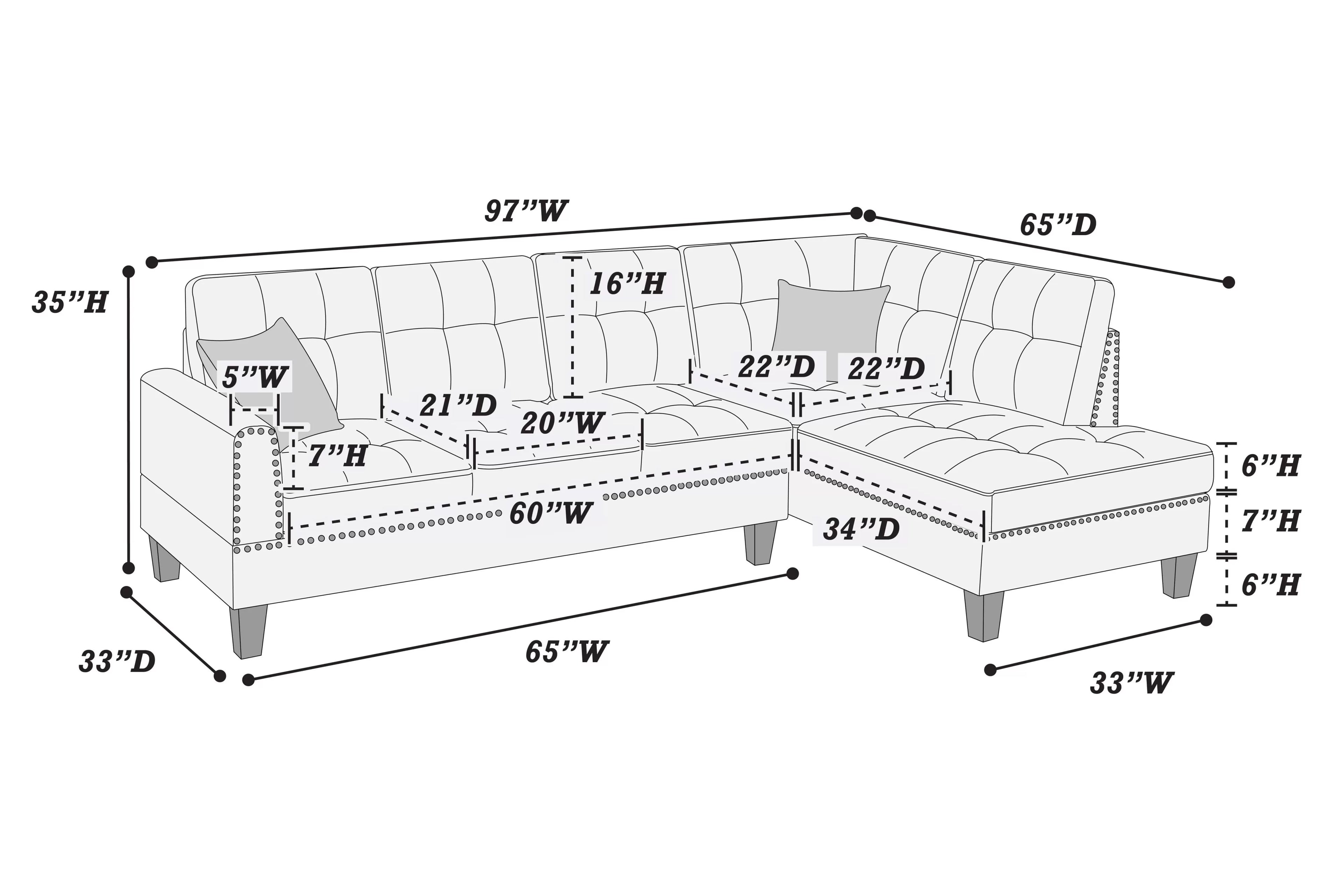 2-Piece Sectional Set