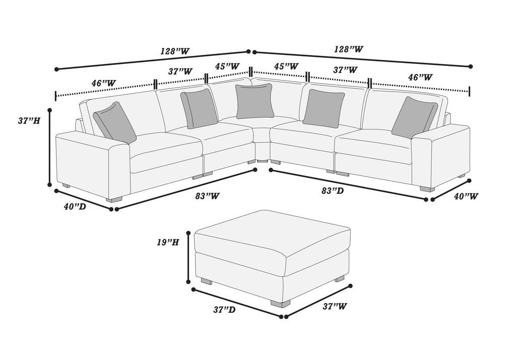 6-Pcs XL Modular Set #159