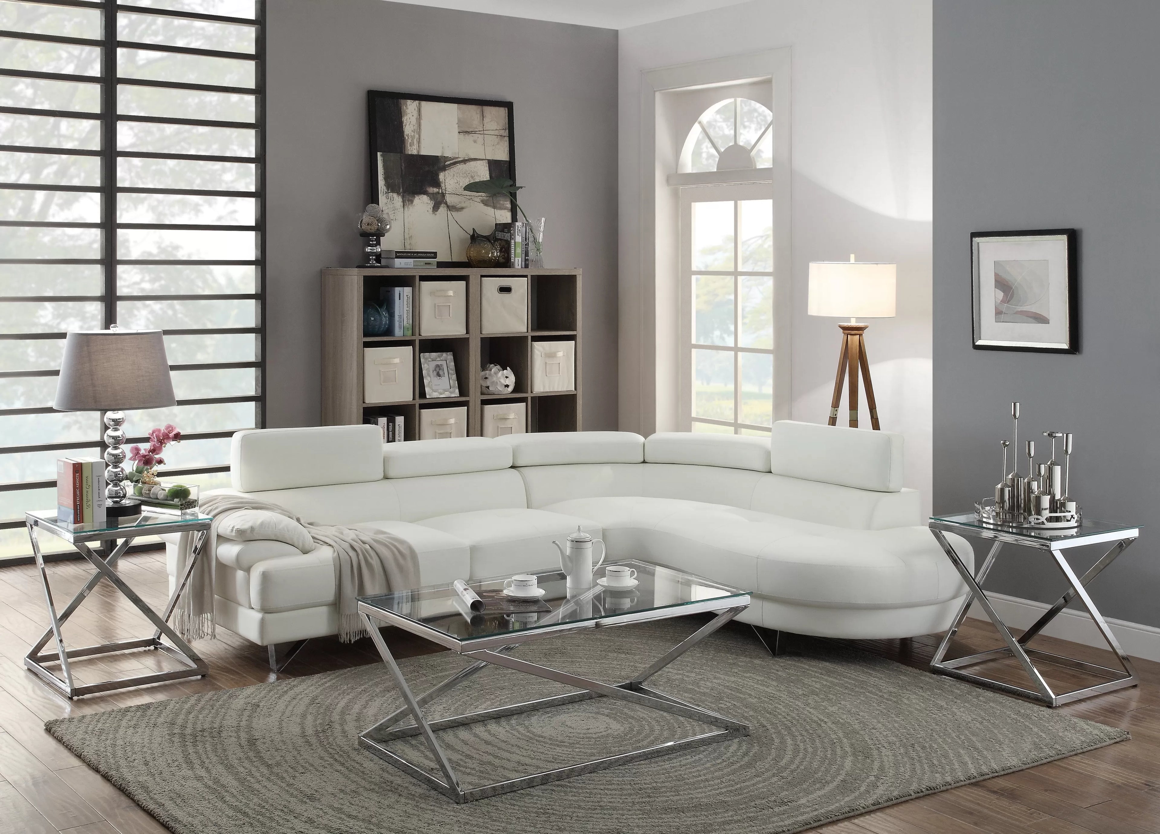 2-Piece Sectional Sofa Set