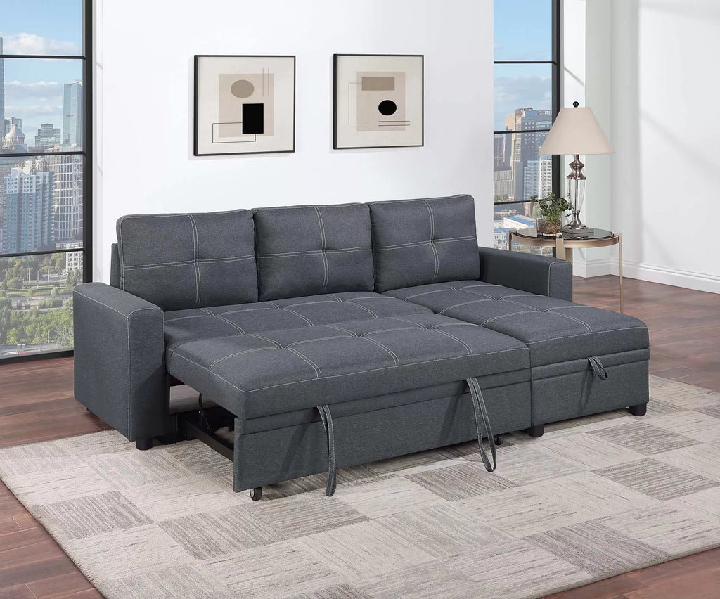 Reversible Convertible Sectional W/Storage