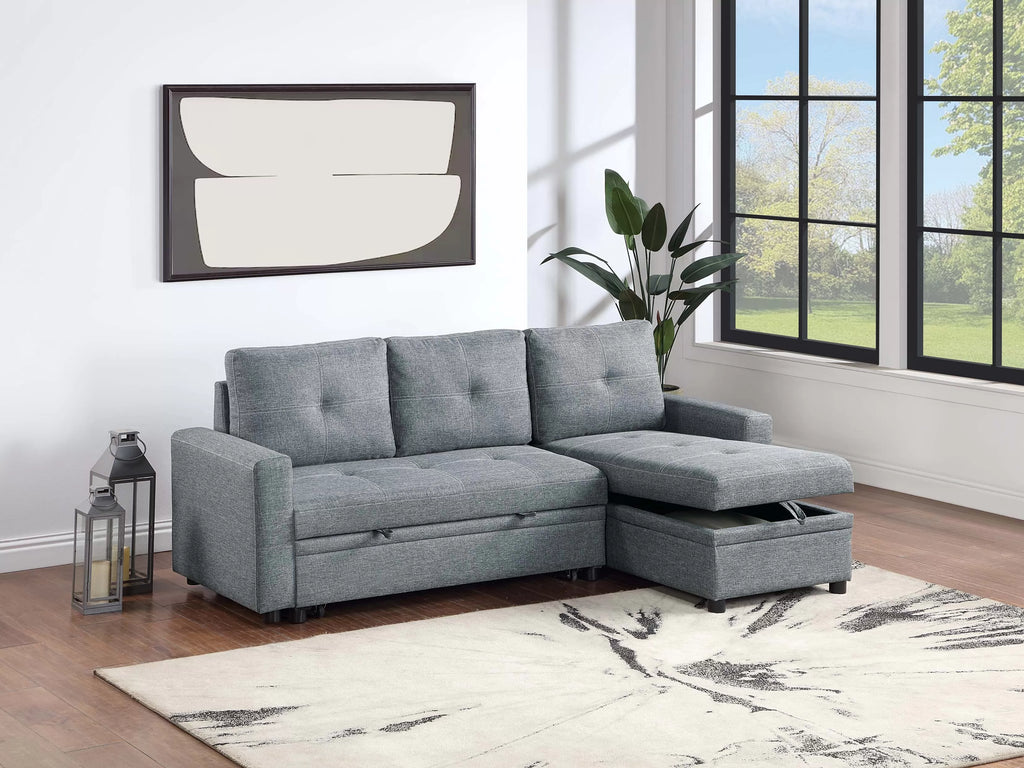 Reversible Convertible Sectional W/Storage