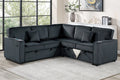 Sleeper Sofa W/Cupholder, Sofa Storage, & USB Ports
