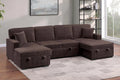 Sleeper Sofa & 2 Chaise Storage