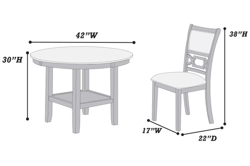 5-Piece Dining Set