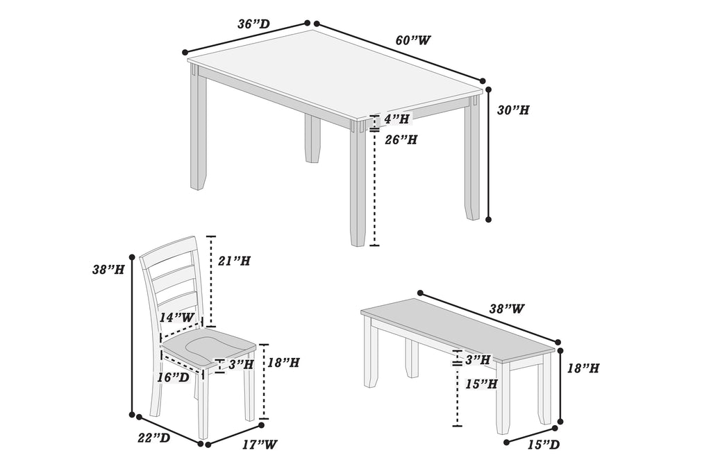 6-Piece Dining Set
