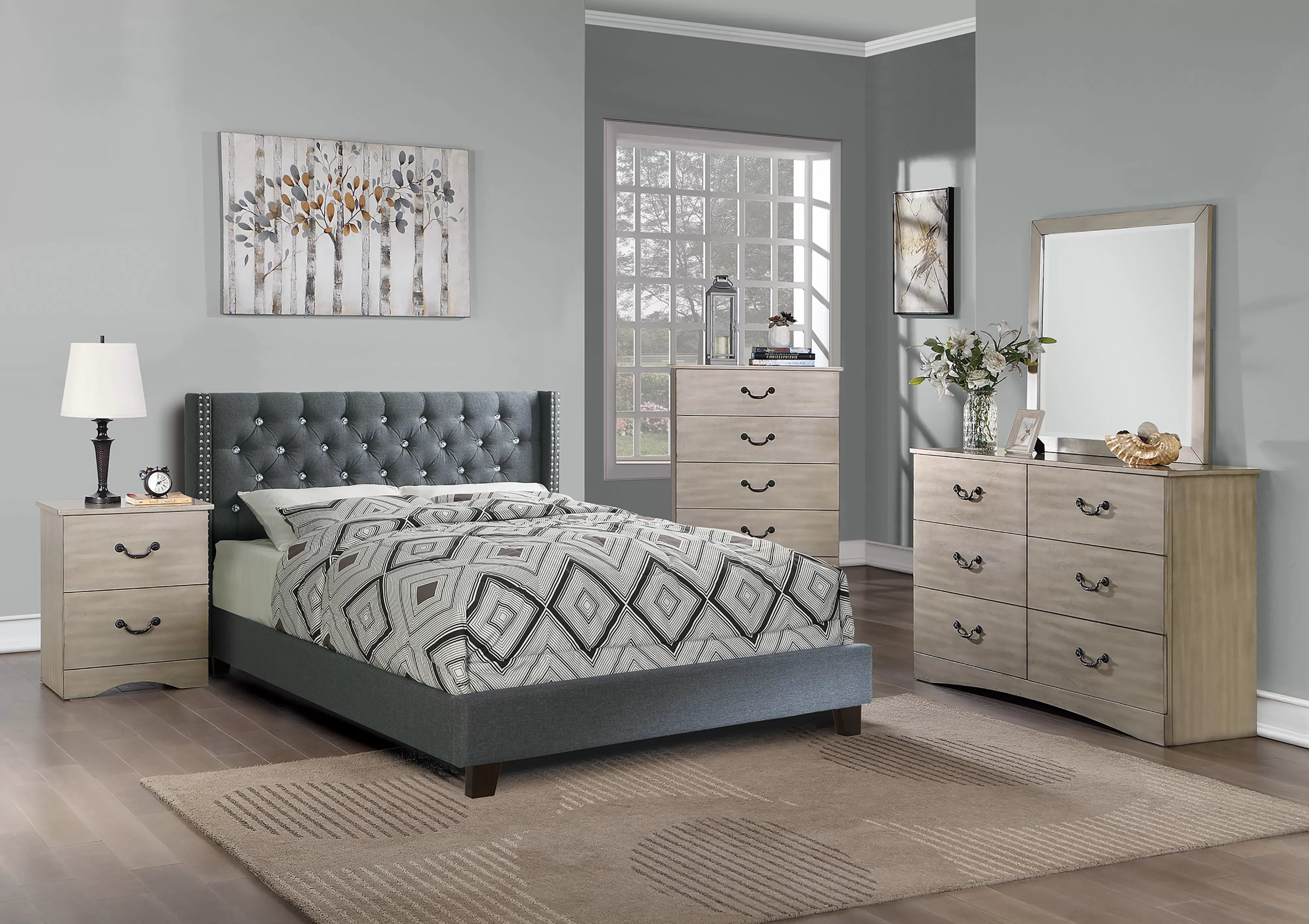 Queen Bed