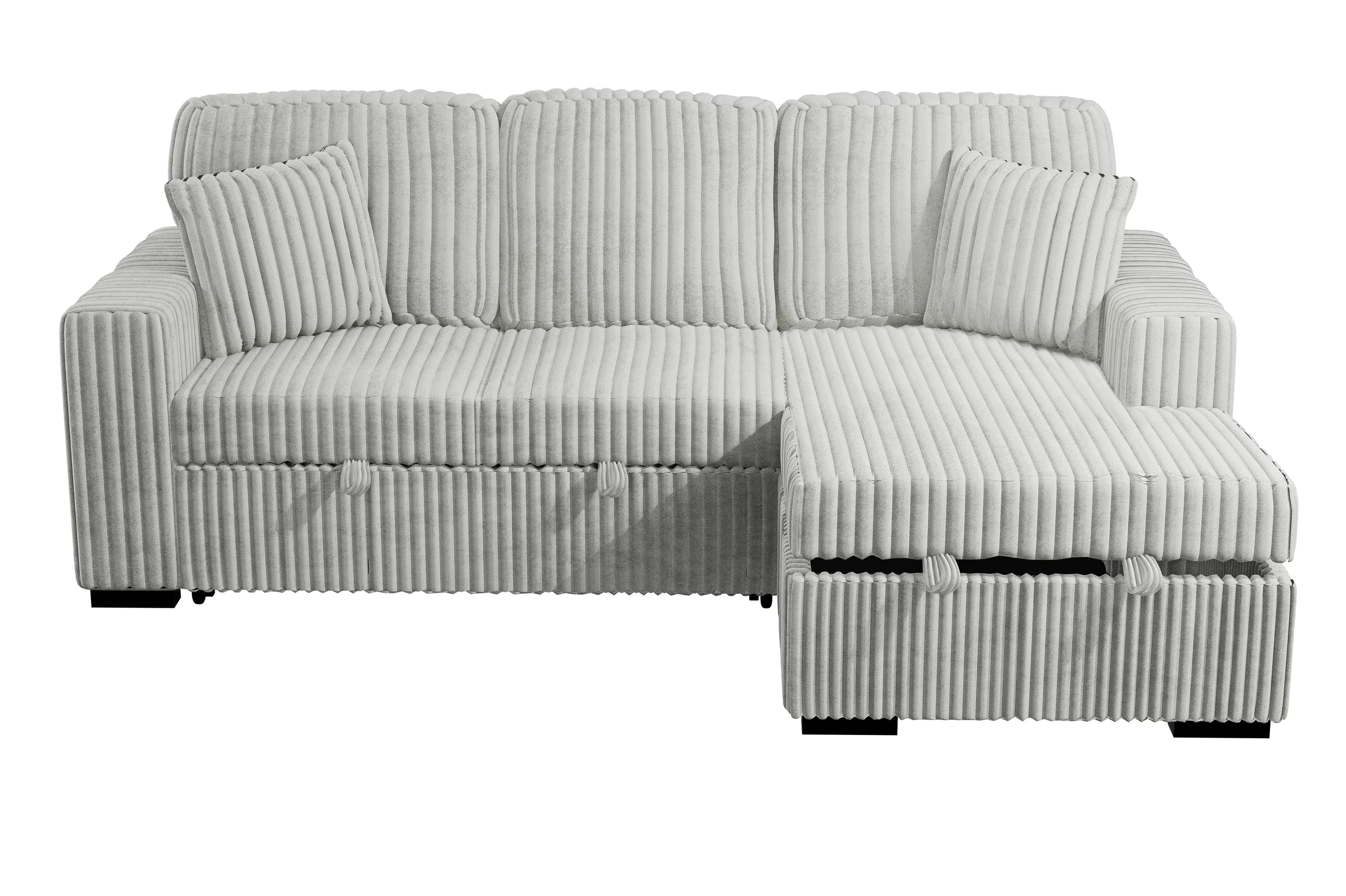2-Piece Convertible Sectional