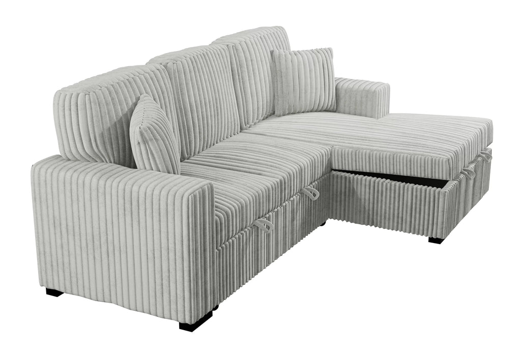 2-Piece Convertible Sectional