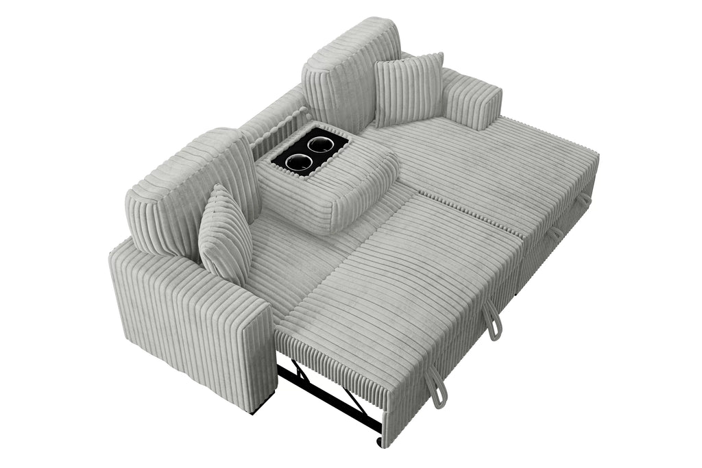 2-Piece Convertible Sectional