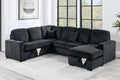 4-Piece Convertible Sectional