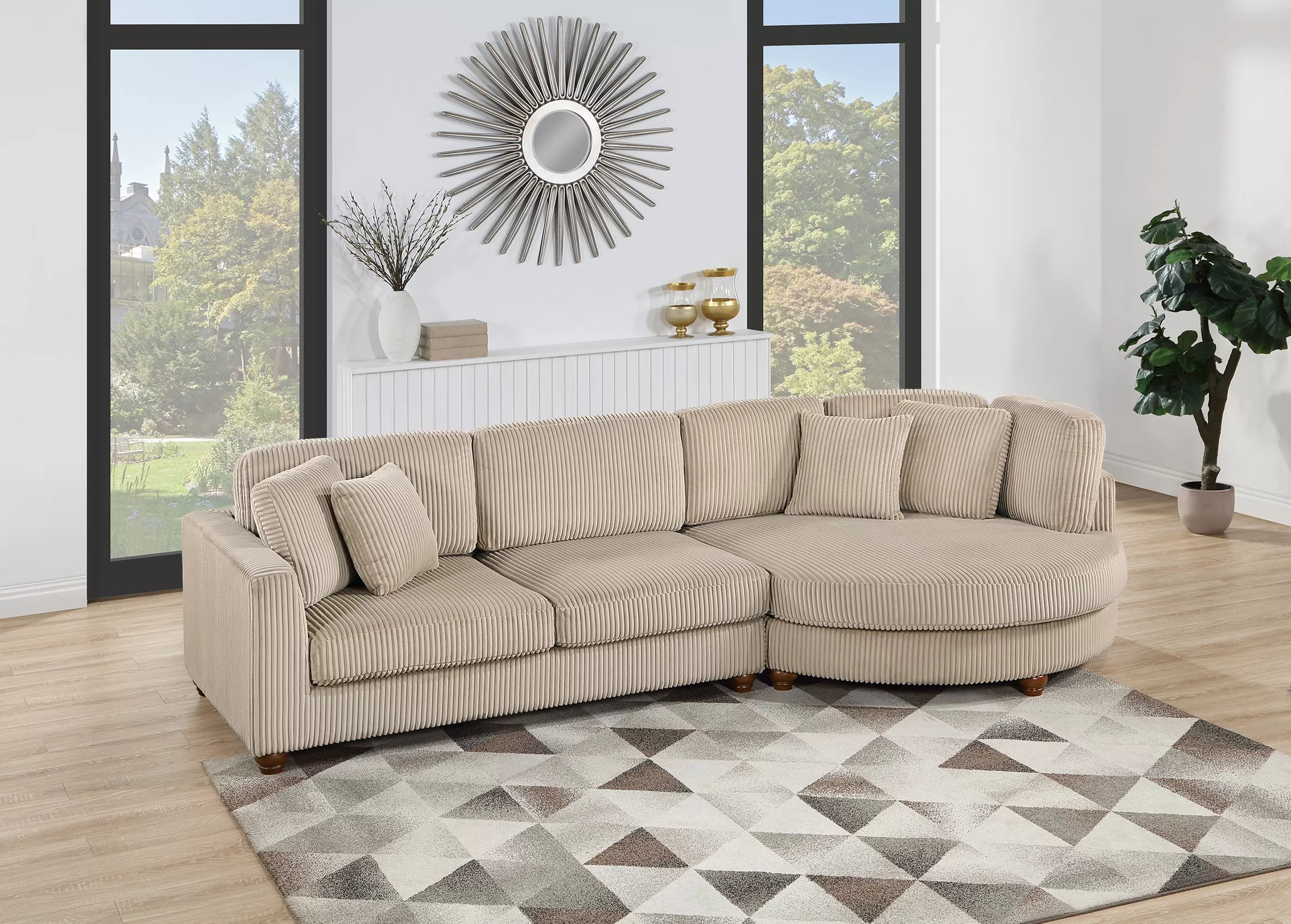 2-Piece Sectional Set XL