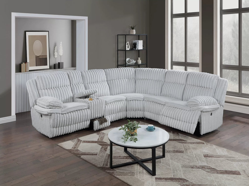 Manual Reclining Sectional ￼