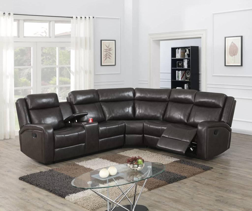 Manual Reclining Sectional ￼
