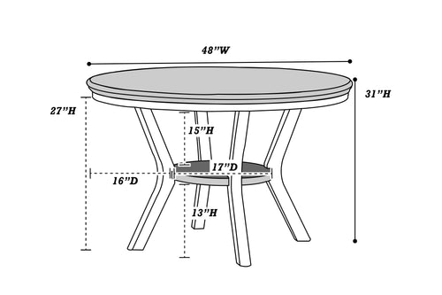 5-Pc Dining Set